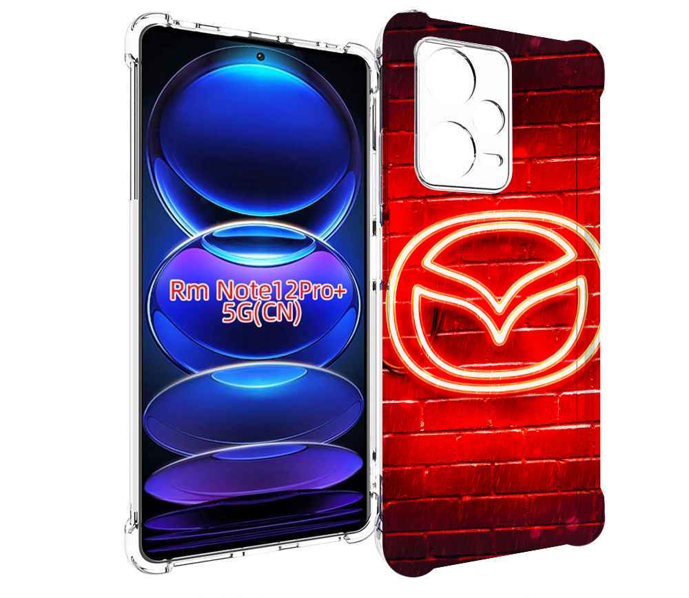 

Чехол MyPads Мазда для Xiaomi Redmi Note 12 Pro + Plus, Прозрачный, Tocco
