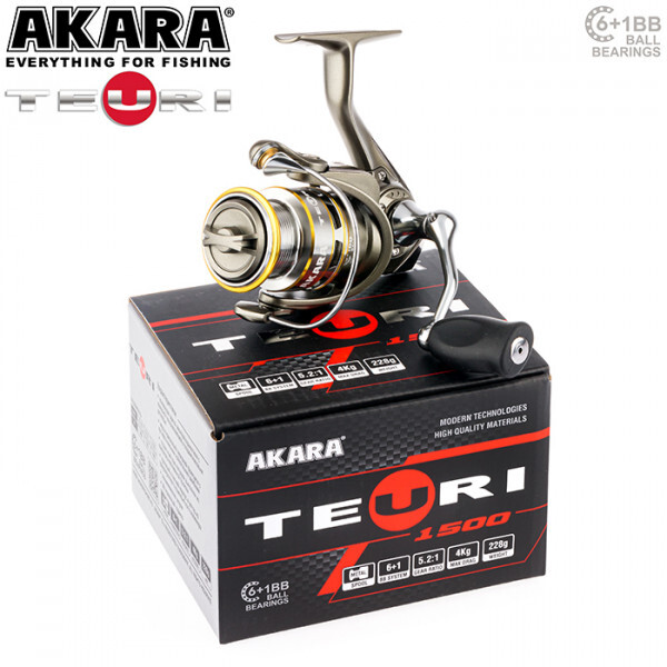 

Катушка рыболовная Akara Teuri AT3500-7 безынерционная, Teuri