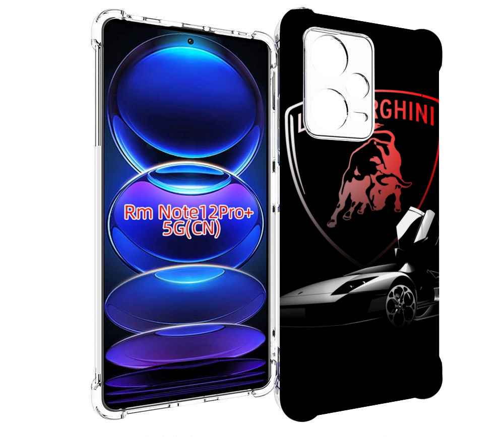 

Чехол MyPads Ламборгини-black мужской для Xiaomi Redmi Note 12 Pro + Plus, Прозрачный, Tocco