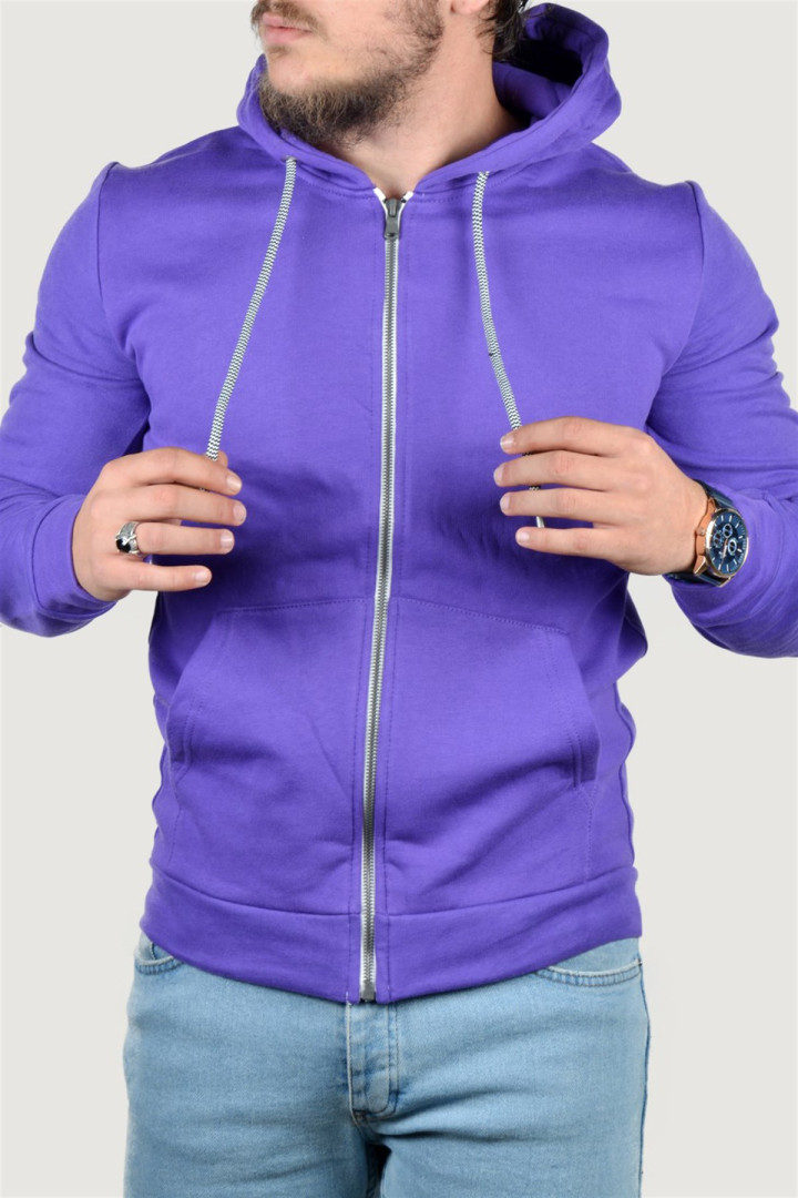 

Толстовка мужская Terapi Men 21388 фиолетовая XS (доставка из-за рубежа), 21388