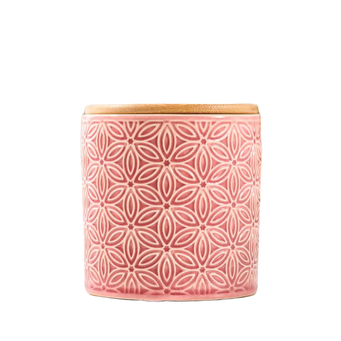 

Банка для сыпучих продуктов «Кружева.Цветок», 450 мл, 1010,5 см, цвет розовый, Банка для сыпучих продуктов "Пастель"