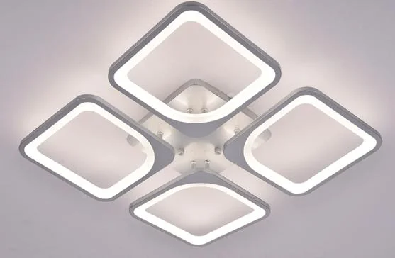 фото Люстра escudo 39047-4 silver, led 144w nobrand