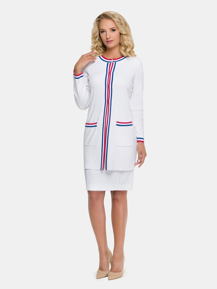 

Кардиган женский ANCORA 8879 белый S, 8879