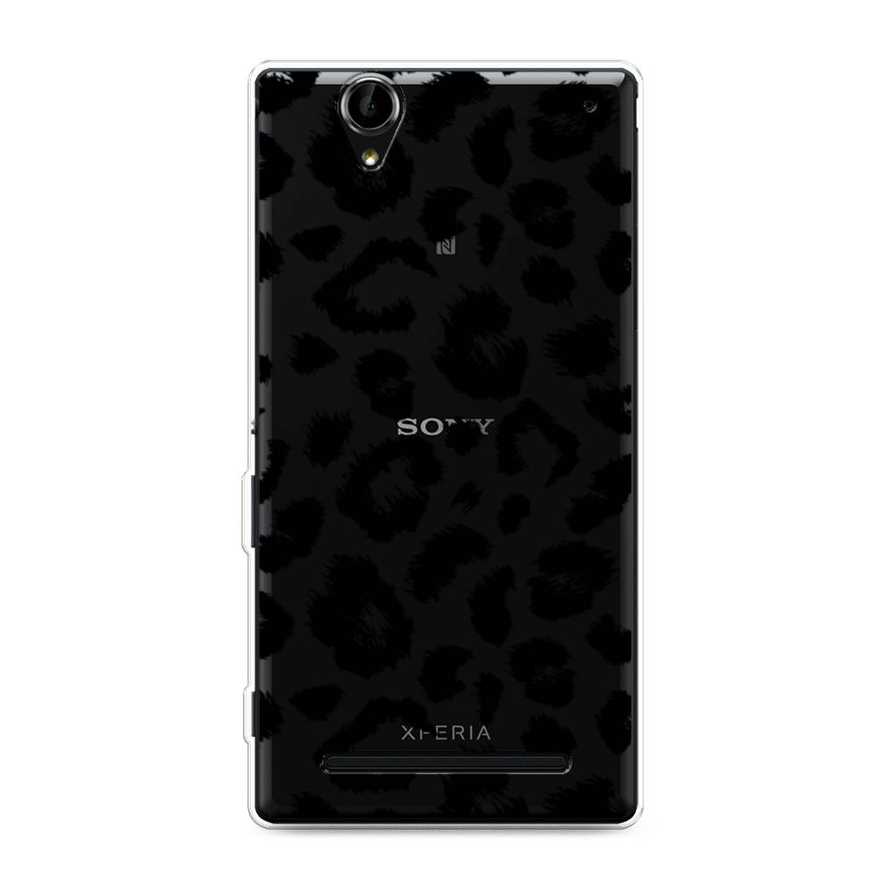 

Чехол Awog на Sony Xperia T2 Ultra "Окрас леопарда фон", Разноцветный, 50950-2