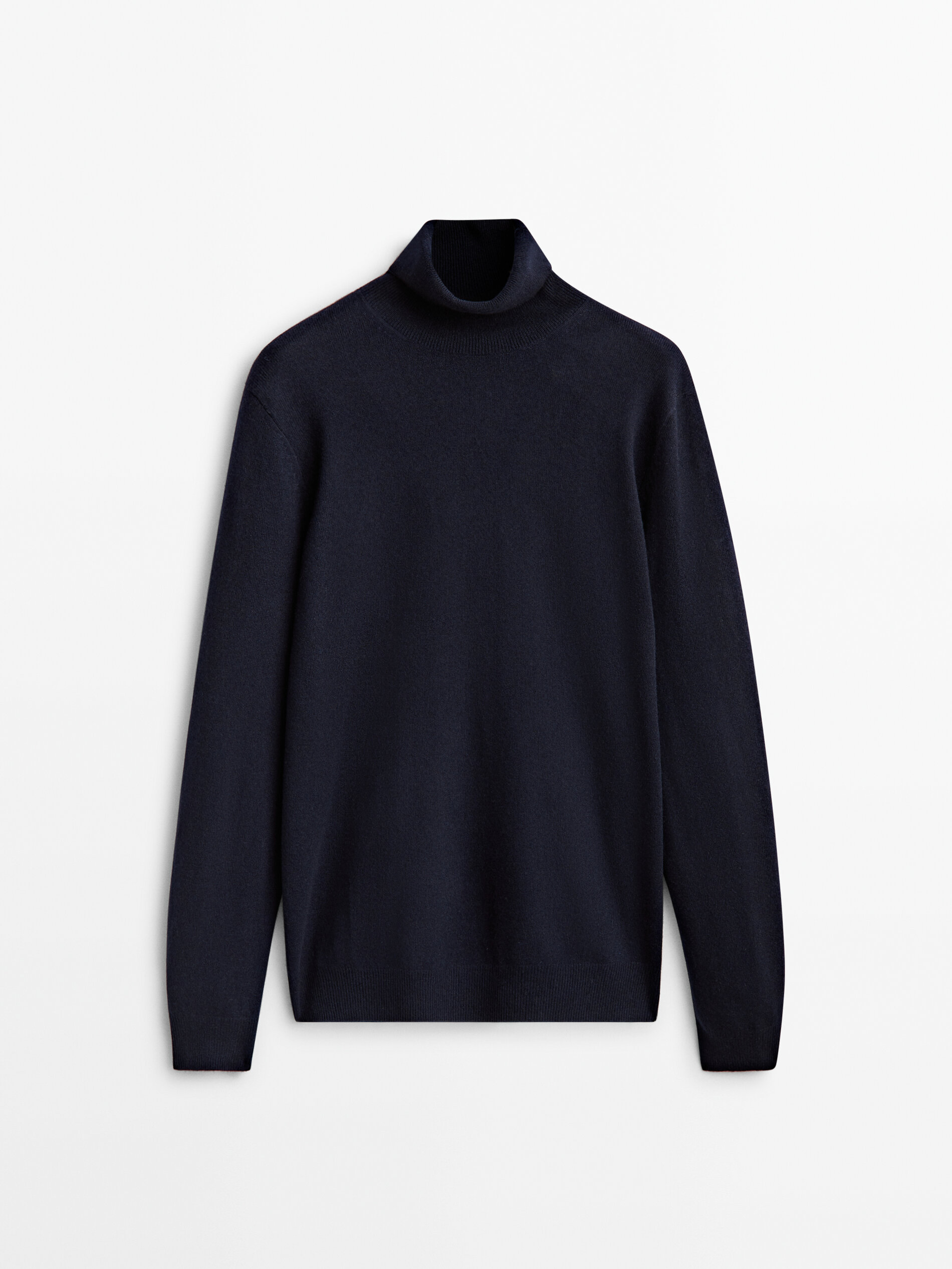 

Водолазка мужская Massimo Dutti 00954415401 синяя L, 00954415401