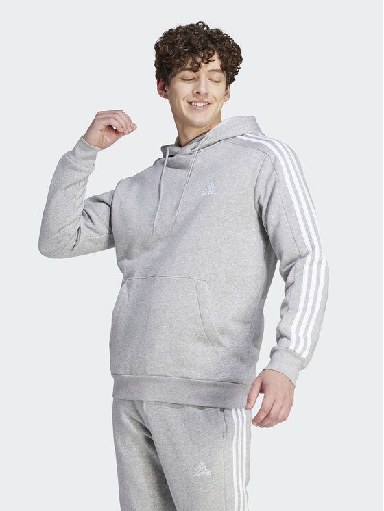 Худи мужское Adidas 302288830 серое 2XL (доставка из-за рубежа)