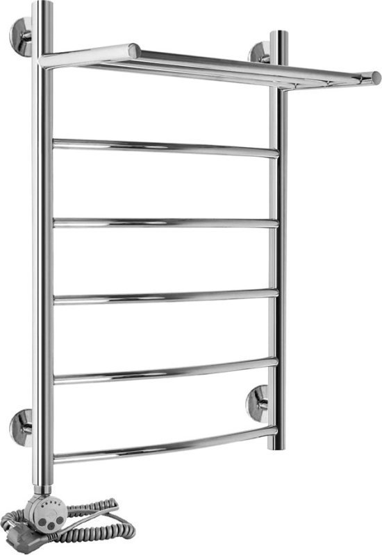 

Полотенцесушитель электрический Aquanerzh Дуга с полкой L 70x50