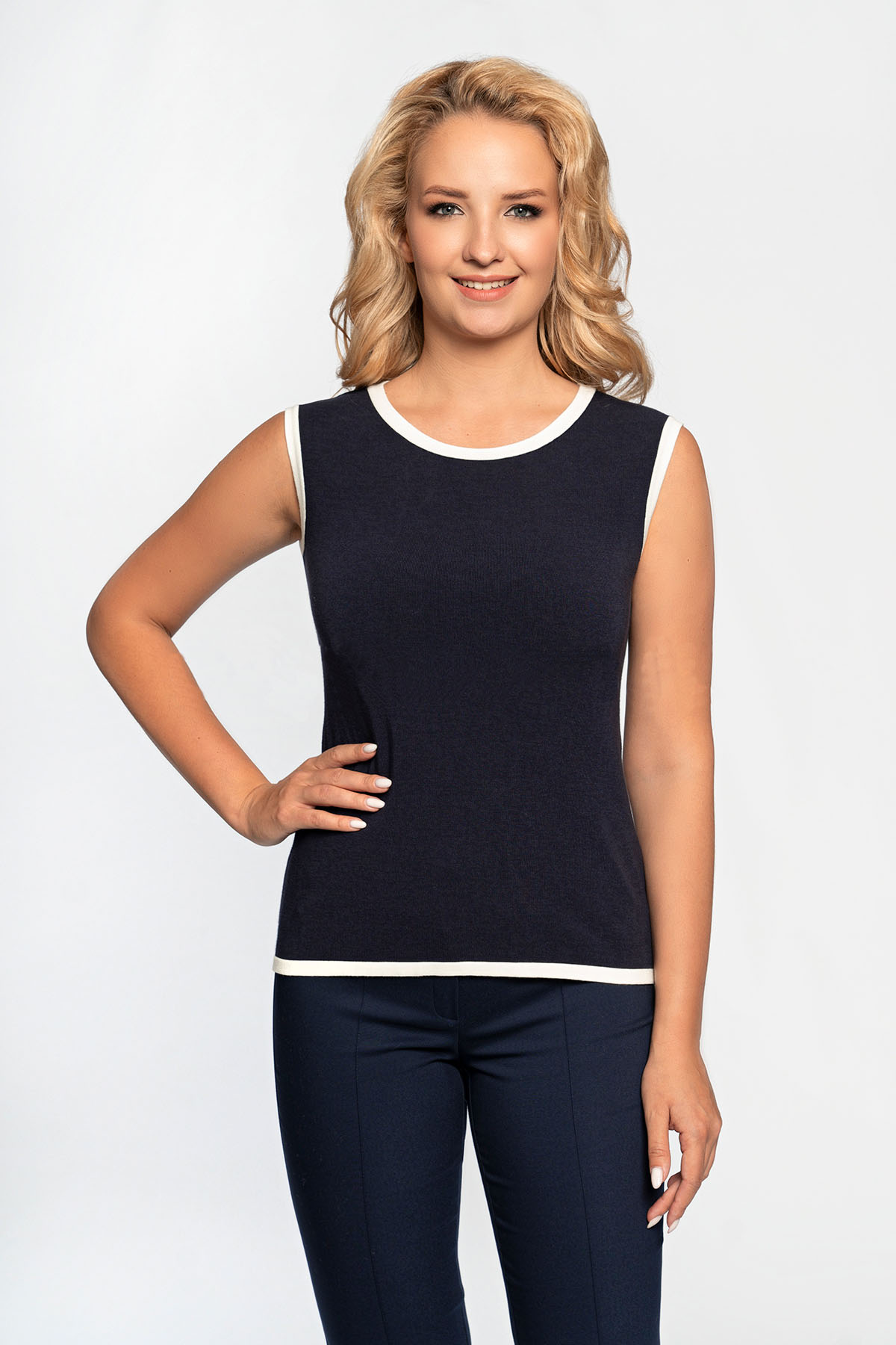 

Топ женский ANCORA 9004 синий XL, 9004