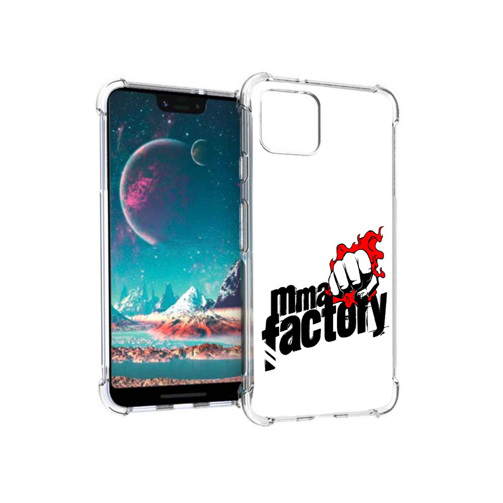 

Чехол MyPads Tocco для Google Pixel 4 Единоборства ММА, Прозрачный, Tocco