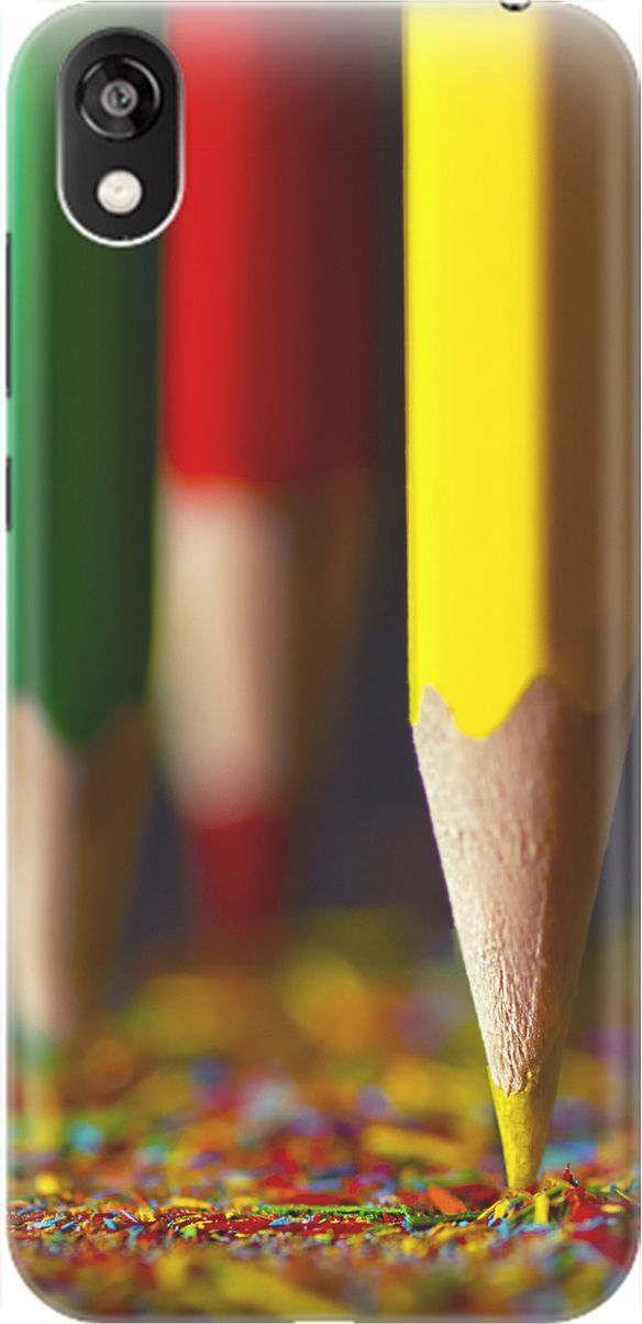 

Чехол на Honor 8S/Huawei Y5 (2019) с принтом "Три карандаша", Желтый;зеленый, 1471