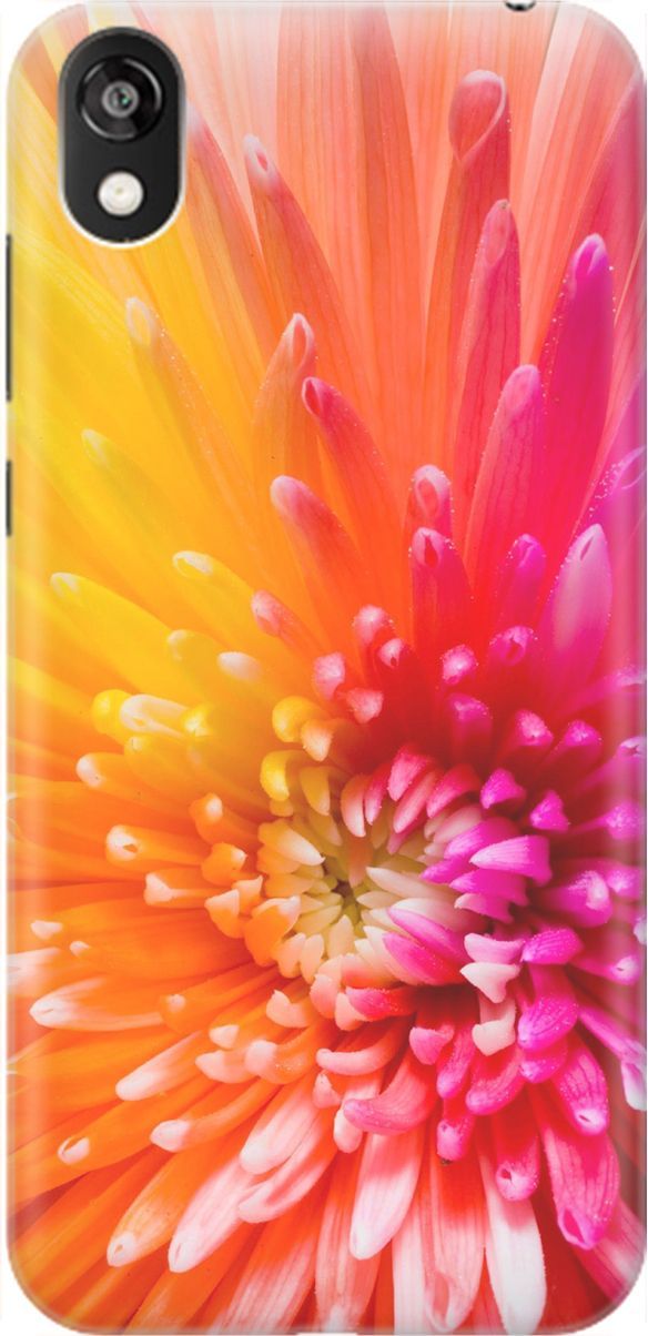 

Чехол на Honor 8S/Huawei Y5 (2019) "Розовая хризантема", Оранжевый;розовый, 1471