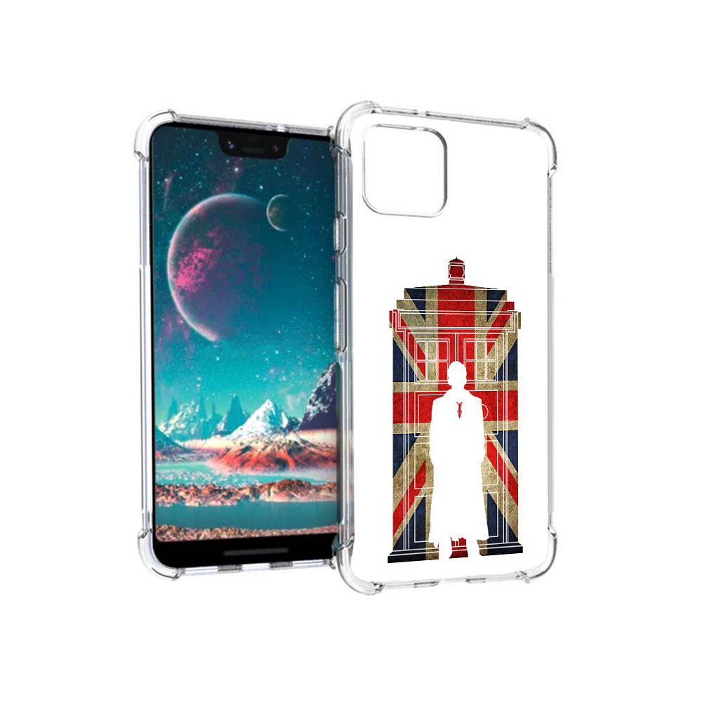 

Чехол MyPads Tocco для Google Pixel 4 шерлок холмс, Прозрачный, Tocco