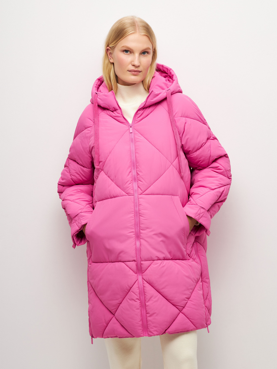 

Куртка женская Sela Moms 2810011242 розовая XS, 2810011242