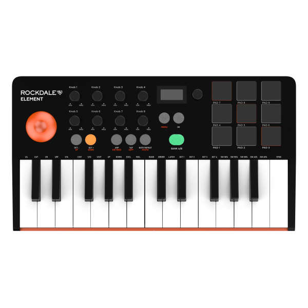 MIDI-клавиатура Rockdale Element Black