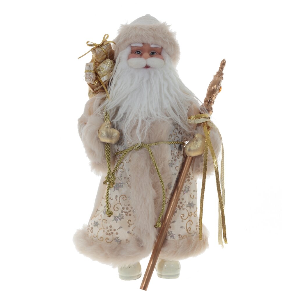 

Новогодняя фигурка Remeco collection Дед Мороз 109205 41 см, Золотистый, Дед Мороз