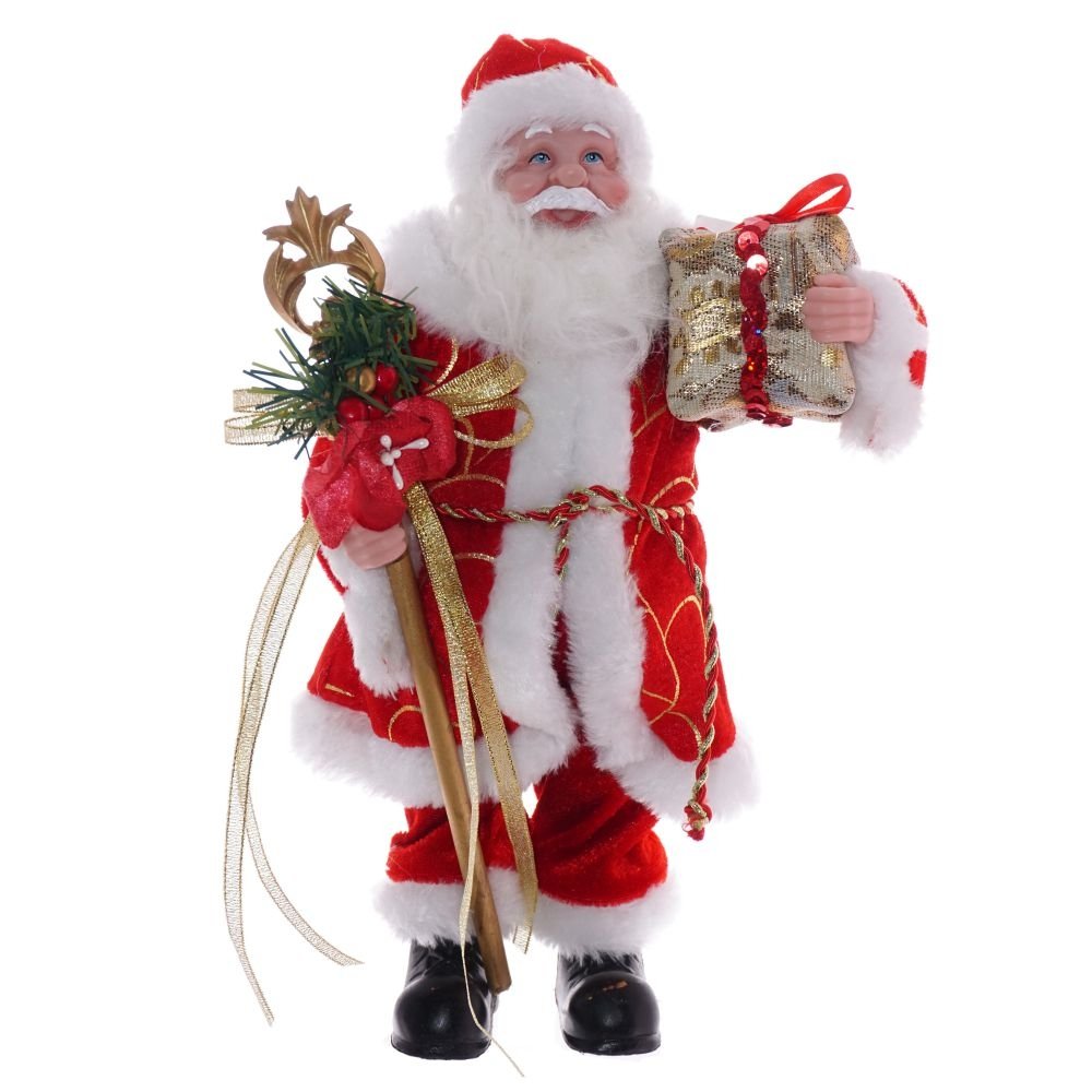 

Новогодняя фигурка Remeco collection Дед Мороз 278688 18x13x31 см, Красный, Дед Мороз