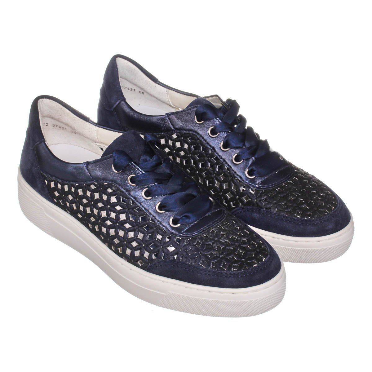 

Кеды женские ARA Courtyard 12-37431-05 синие 36 EU, Courtyard 12-37431-05