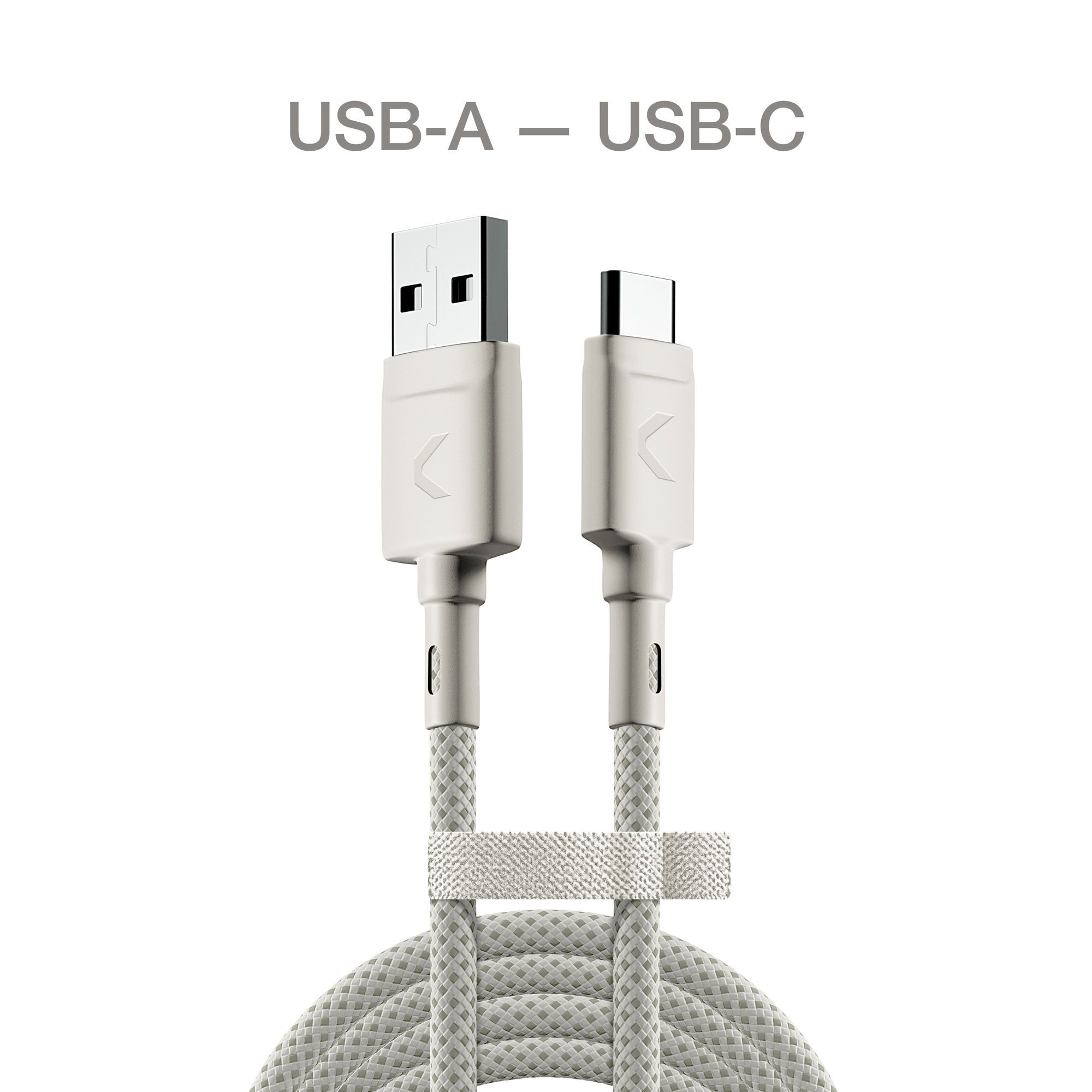 Кабель USB 2.0 Type-A-USB Type-C Commo 2.2м серый