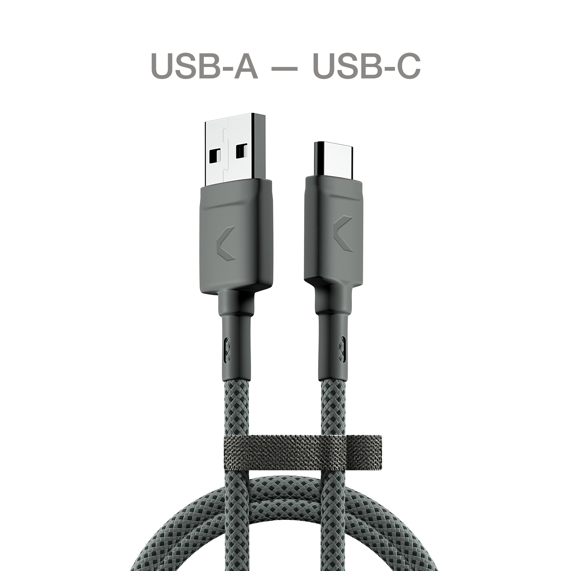 Кабель USB 2.0 Type-A-USB Type-C Commo 1.2м серый