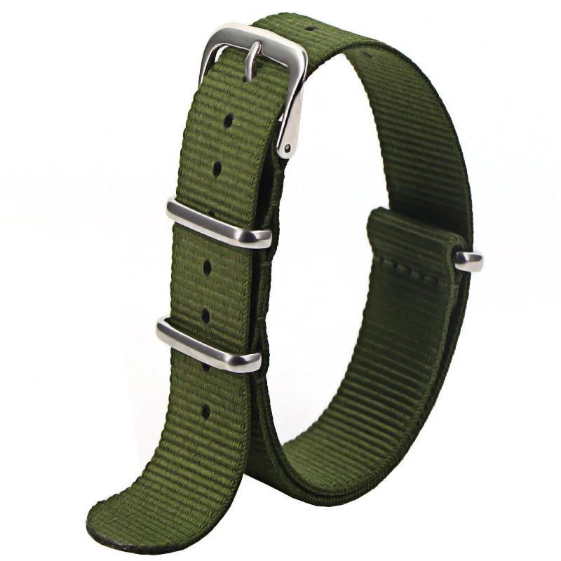 

Сплошной ремешок унисекс Watchband 003/16 хаки, 003/16