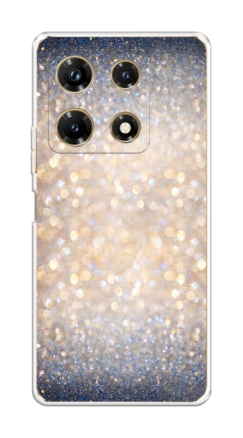 

Чехол на Infinix Note 30 Pro "Мерцание рисунок", Желтый;серый, 3104550-1