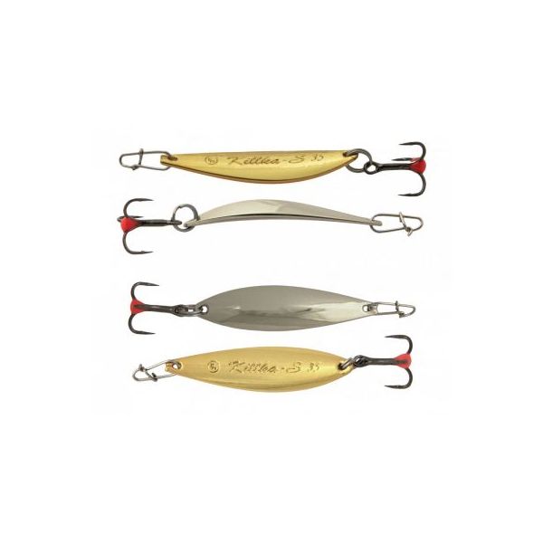 

Блесна вертикальная ECOPRO Krill, 38мм, 3,5г,S/G, Серебристый;золотистый