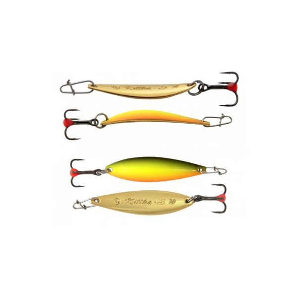 

Блесна вертикальная ECOPRO Krill, 38мм, 3,5г, FRG, Серебристый;оранжевый;желтый;черный