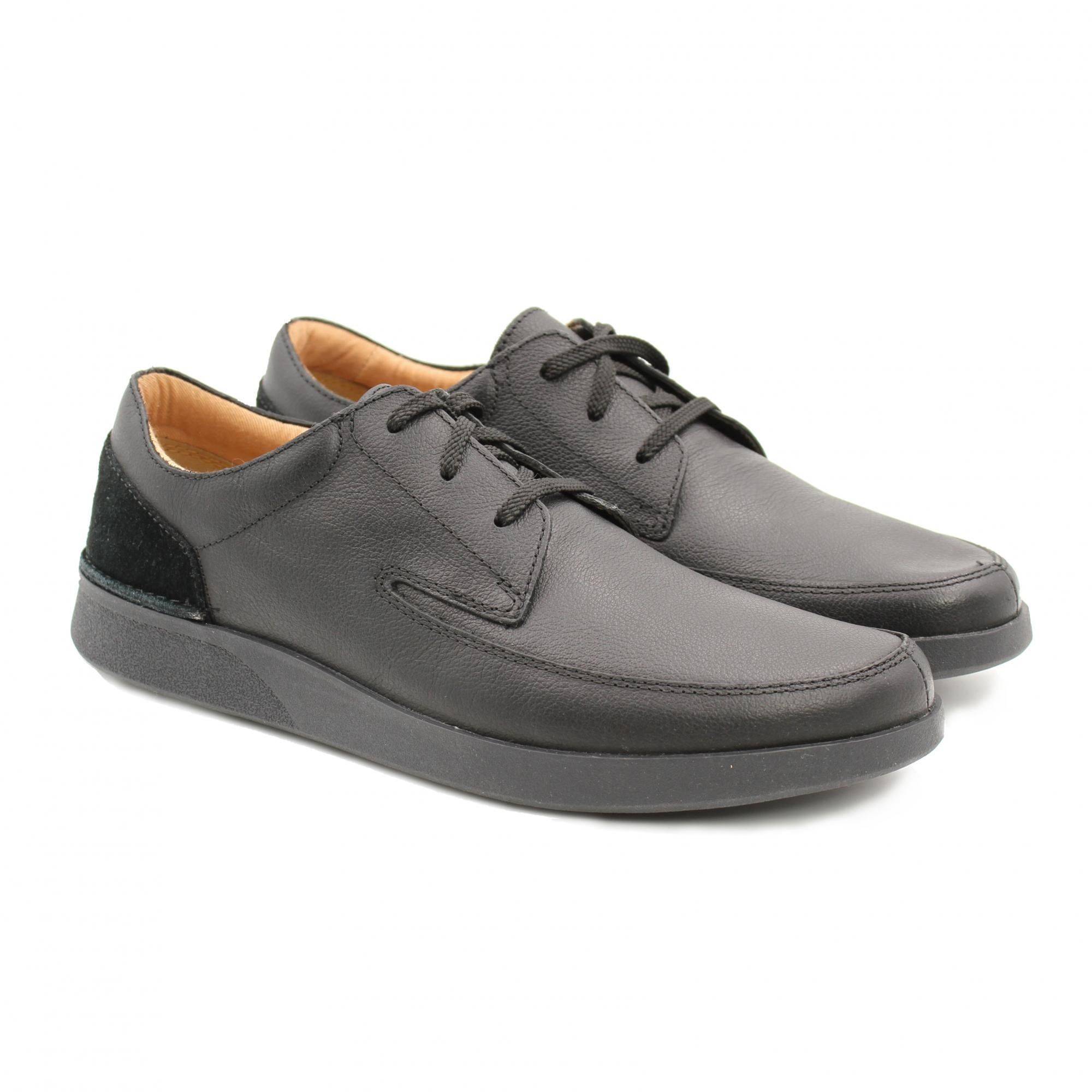 

Полуботинки мужские Clarks Oakland Craft 26148059 черные 44 EU, Oakland Craft 26148059