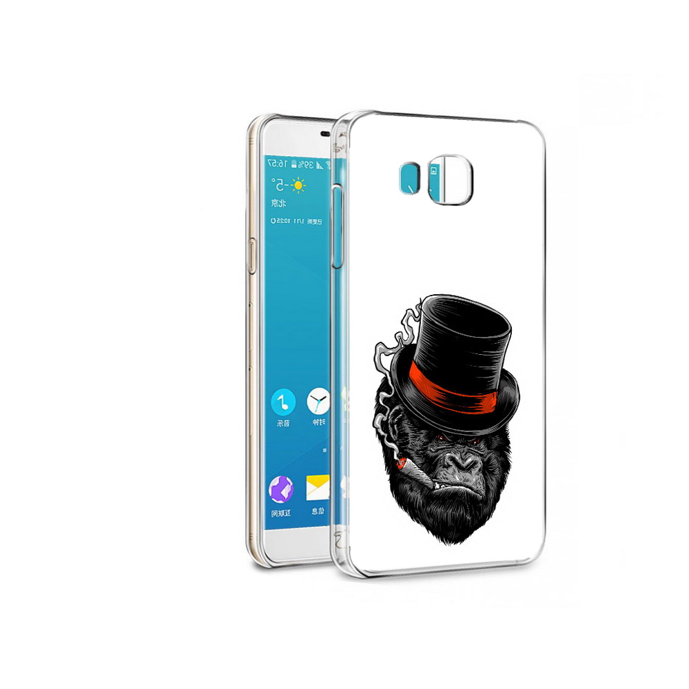 

Чехол MyPads Tocco для Samsung Galaxy C7 дизайнерская горилла (PT38867.551.431), Прозрачный, Tocco