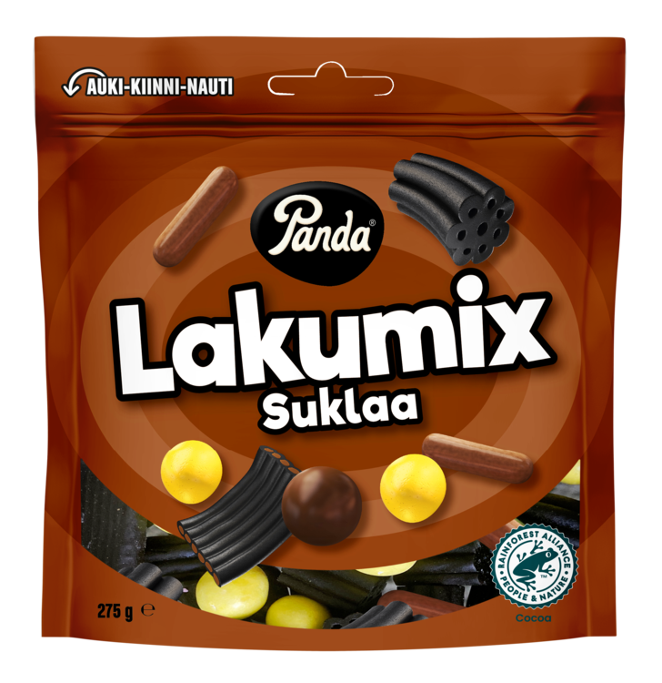 Конфеты лакричные Panda Шоколадное ассорти, 275 г