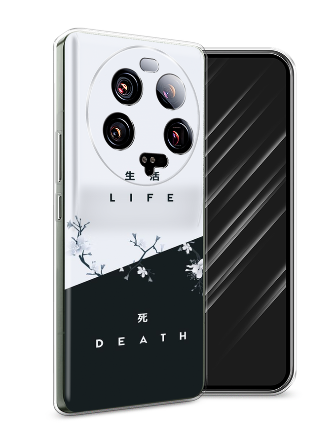 

Чехол Awog на Xiaomi 13 ultra "Life and death", Черный;серый, 318650-7