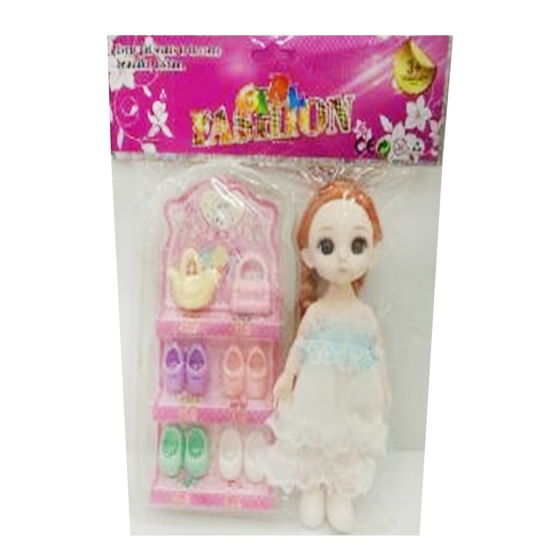 

Кукла Наша игрушка Красотка, 15см, предметов 11шт, пакет Y23836013, Y23836013