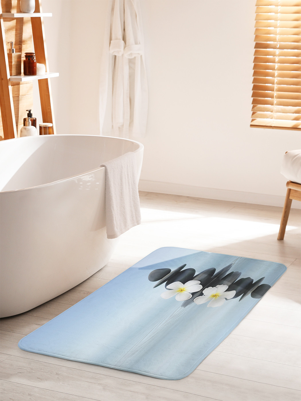 

bath_21862_60x100 Коврик противоскользящий для ванной, сауны, бассейна, 60x100 см.