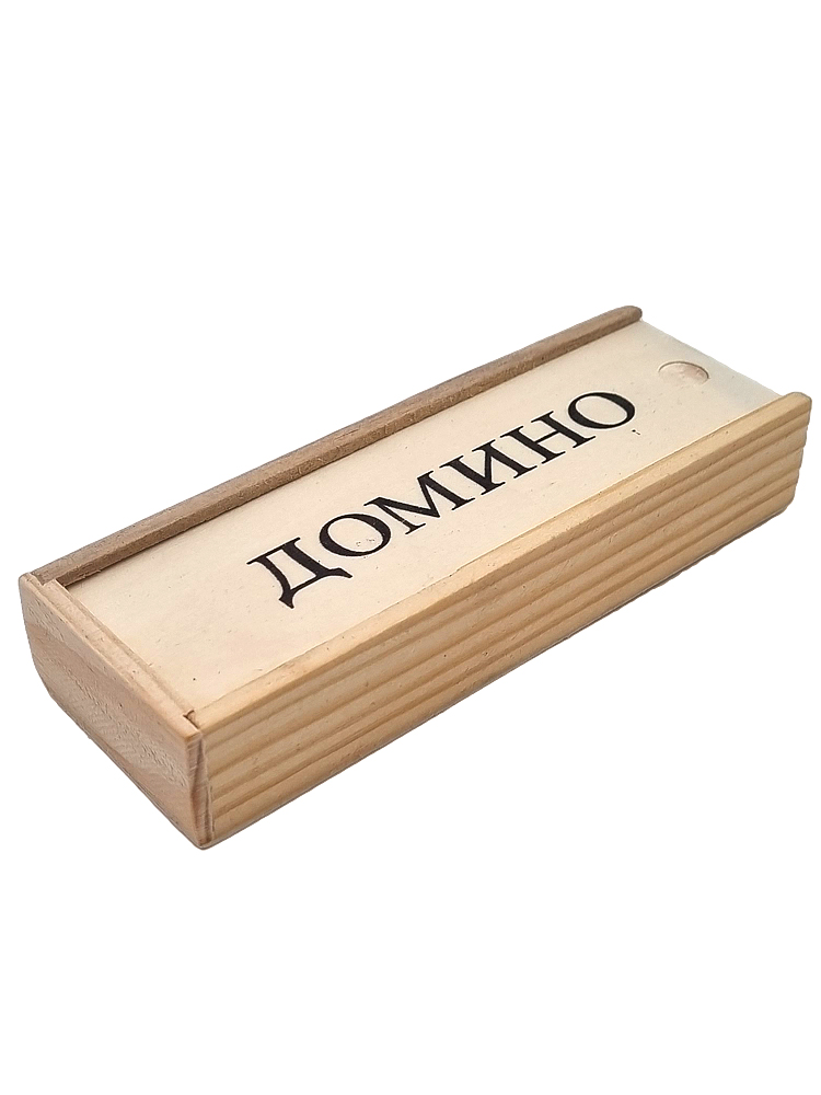 

Домино классическое URM в деревянном пенале 28 костей D01706, М-D01699