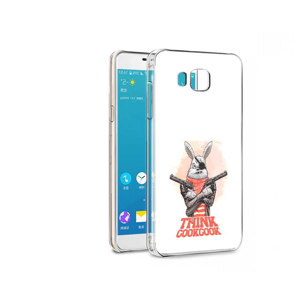 Чехол MyPads Tocco для Samsung Galaxy C7 кролик пират (PT38867.551.419)