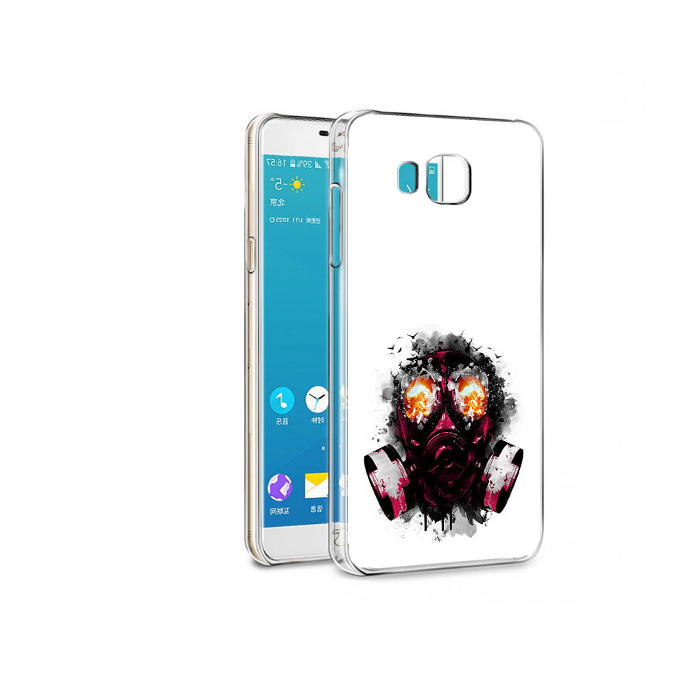 

Чехол MyPads Tocco для Samsung Galaxy C7 красный противогаз (PT38867.551.412), Прозрачный, Tocco