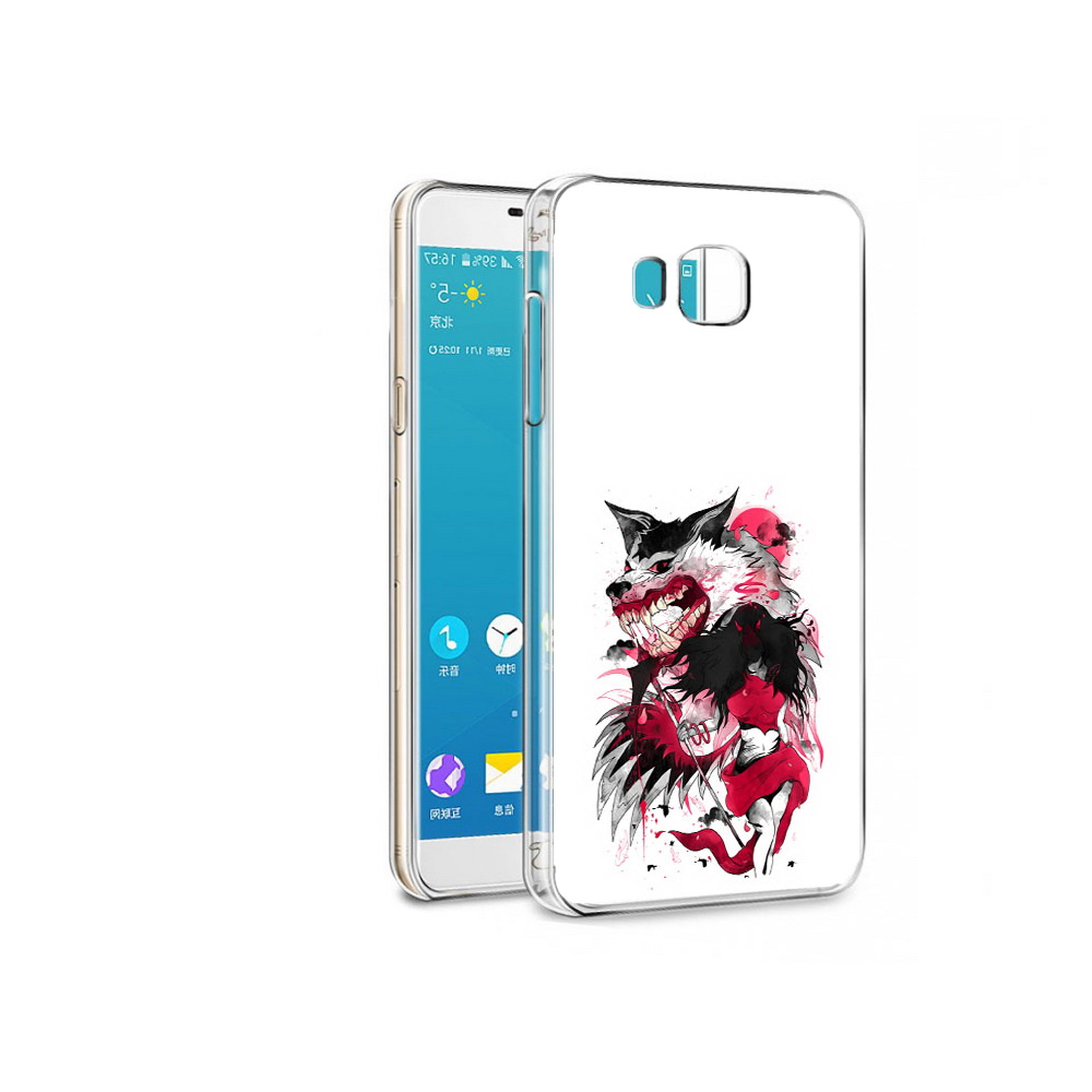 

Чехол MyPads Tocco для Samsung Galaxy C7 красная шапочка (PT38867.551.410), Прозрачный, Tocco