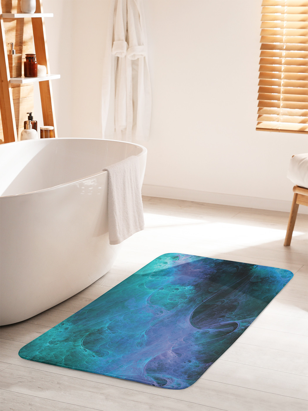 

bath_21571_60x100 Коврик противоскользящий для ванной, сауны, бассейна, 60x100 см.