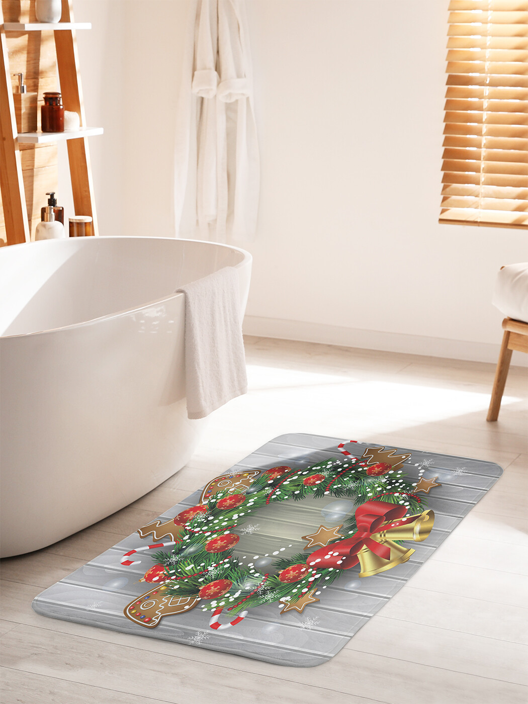 

bath_21509_60x100 Коврик противоскользящий для ванной, сауны, бассейна, 60x100 см.