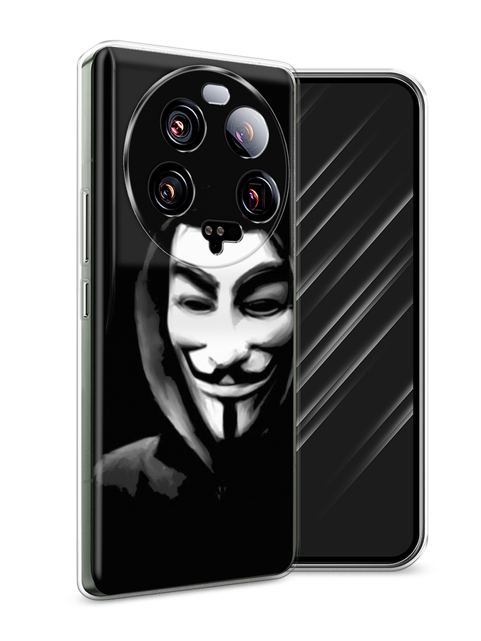 

Чехол Awog на Xiaomi 13 ultra "Анонимус", Черный;серый;белый, 318650-5