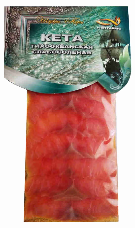 

Филе-ломтики Fish Fabric Кета слабосоленая 100 г