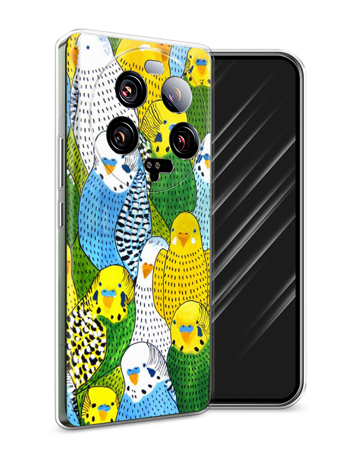 

Чехол Awog на Xiaomi 13 ultra "Попугаи", Желтый;зеленый;голубой, 318650-1