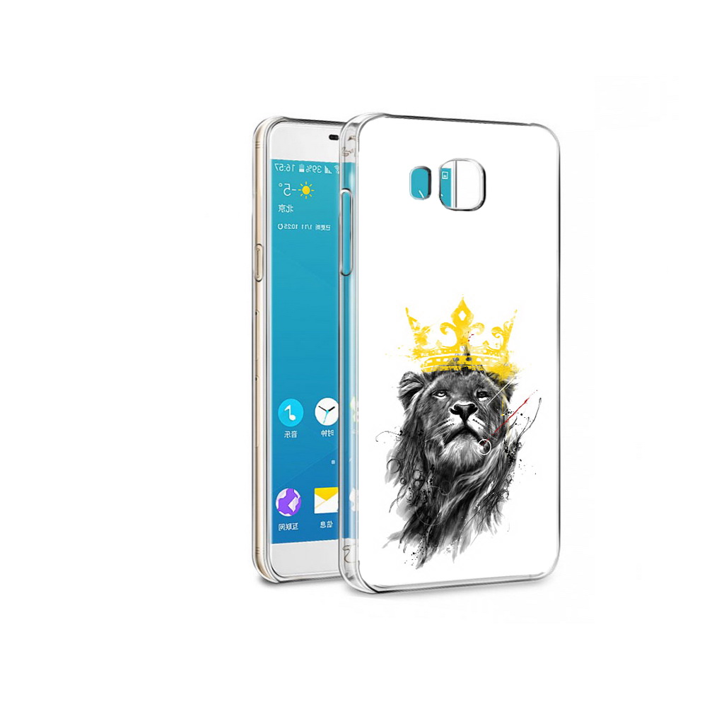 

Чехол MyPads Tocco для Samsung Galaxy C7 король-лев (PT38867.551.391), Прозрачный, Tocco