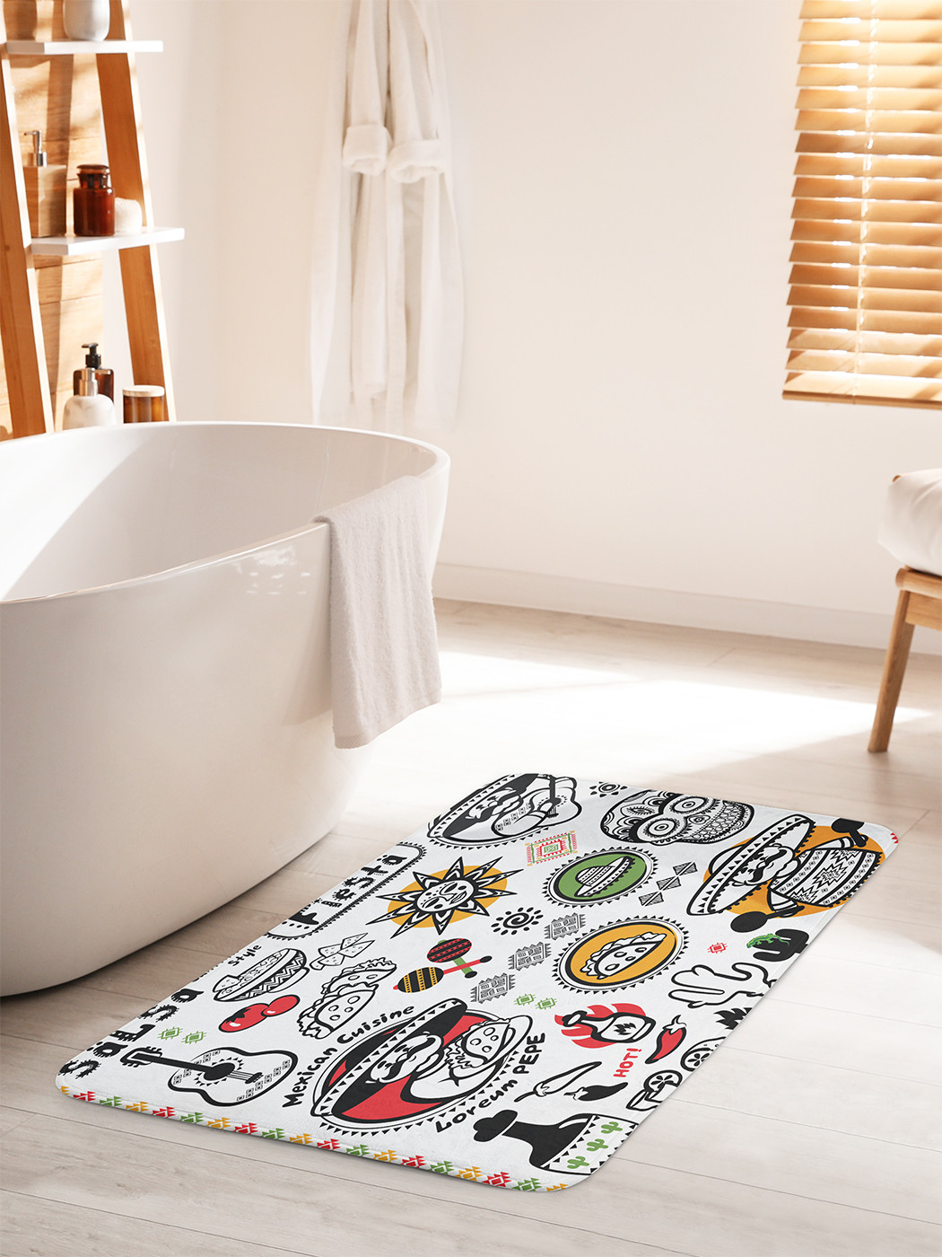 

bath_20613_60x100 Коврик противоскользящий для ванной, сауны, бассейна, 60x100 см.