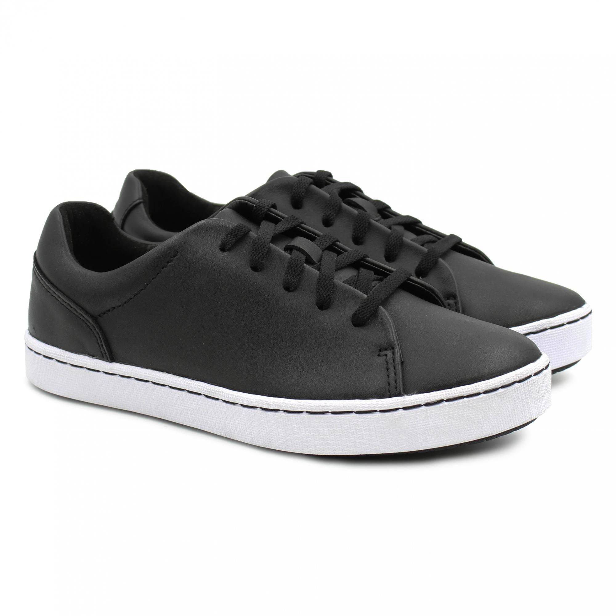 

Кеды женские Clarks Pawley Springs 26146866 черные 41 EU, Pawley Springs 26146866