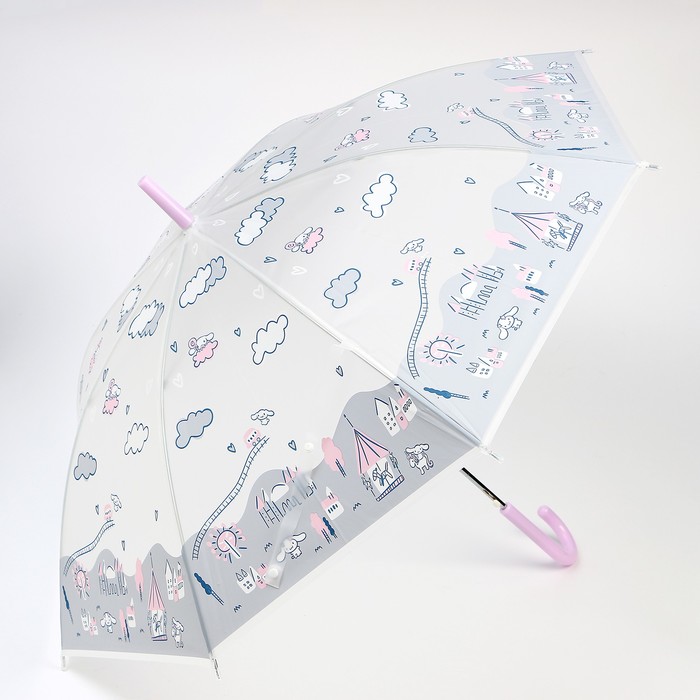 Детский зонт Нежность d= 94 см, МИКС