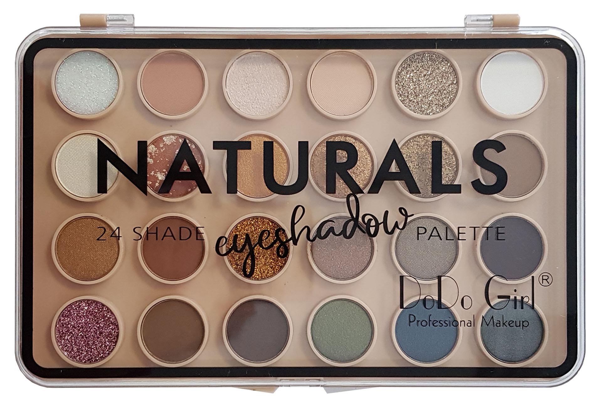 фото Палетка теней для глаз dodo girl eyeshadow palette, 24 оттенка, набор a