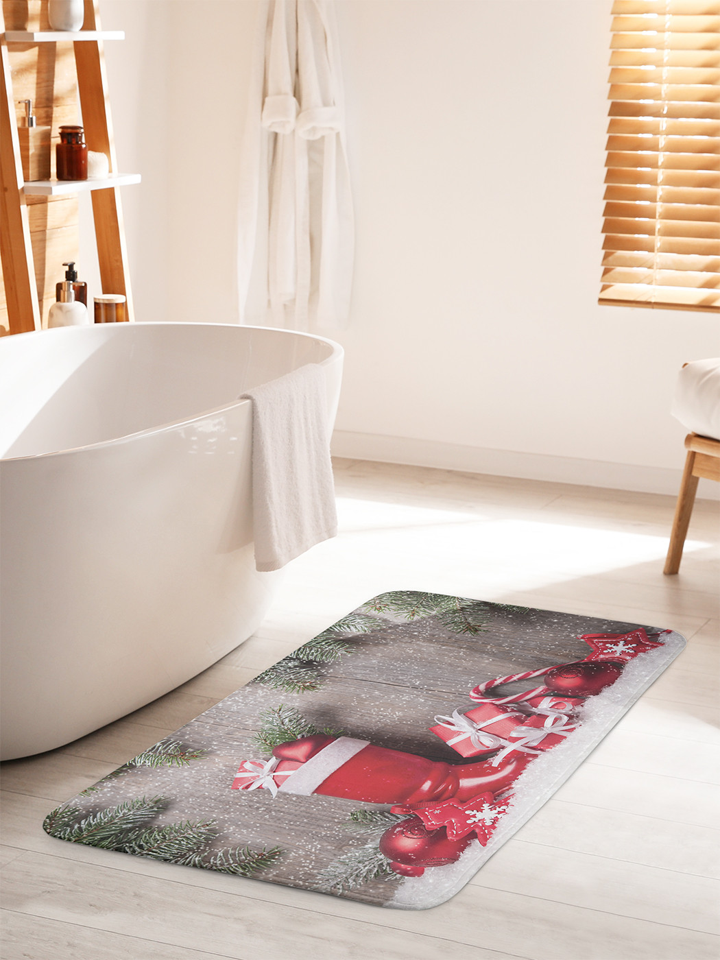 

bath_20301_60x100 Коврик противоскользящий для ванной, сауны, бассейна, 60x100 см.