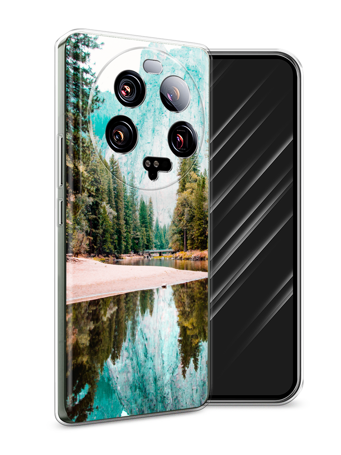 

Чехол Awog на Xiaomi 13 ultra "Горы 11", Зеленый;голубой, 318650-4