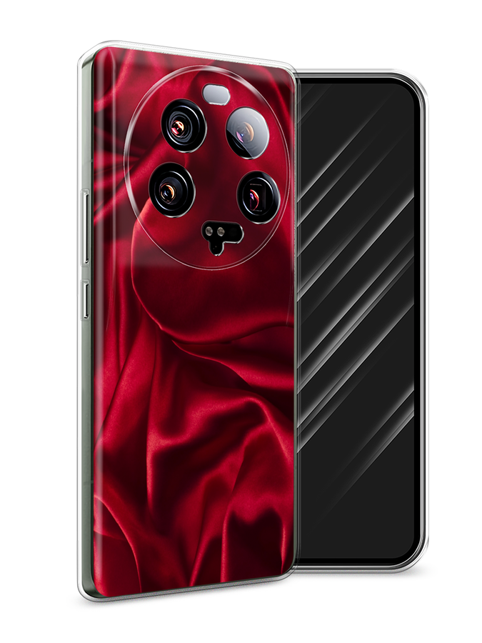 

Чехол Awog на Xiaomi 13 ultra "Текстура красный шелк", 318650-3